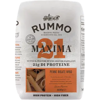 Rummo Maxima penne rigate nr 66, ökoloogiline, 400 g
