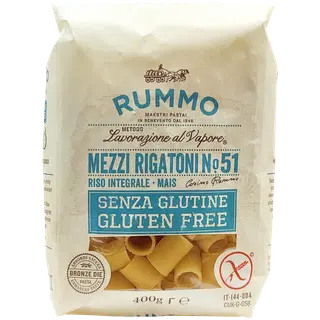 Rummo Mezzi gluteenivaba pasta rigatoni nr 51 400 g