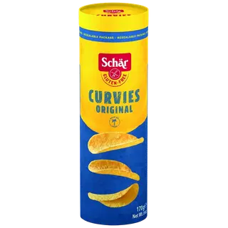 Schär Curvies Original kartulikrõpsud, gluteenivaba 170g