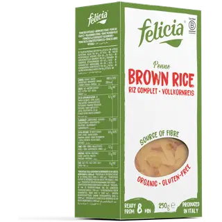 Felicia täisterariisist gluteenivaba mahepasta 250 g