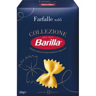 Pasta Farfalle Barilla 500g