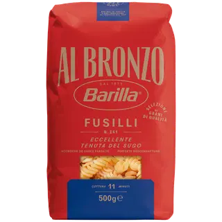 Barilla Al Bronzo durumnisust pasta fusilli, 500 g
