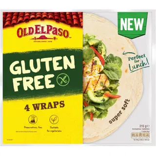 Old El Paso gluteenivabad tortillad 215 g/4 tk