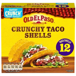 Old el Paso takotaskud, 136 g