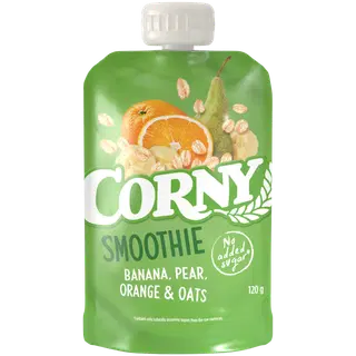 Corny banaani-pirni-apelsini-kaerasmuuti 120 g vegan