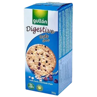 Gullon digestive küpsised kaera ja šokolaaditükkidega 265g