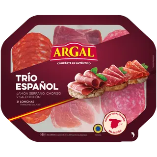 Argal Hispaania Chorizo Trio 150G