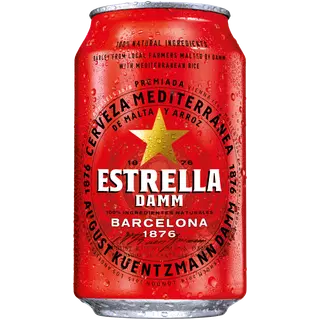 Estrella Damm õlu 4,6%vol 330ml
