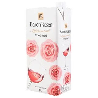 Baron Rosen Vino Rose Medium-Sweet 1L roosa vein