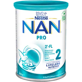 Nestle Nan Pro 2 Piimal põhinev jätkupiimasegu 800 g, alates 6-elukuust