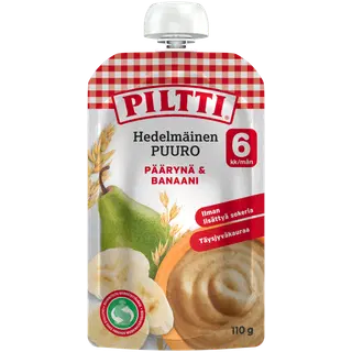Piltti pirni-banaani puder 110g, alates 6-elukuust