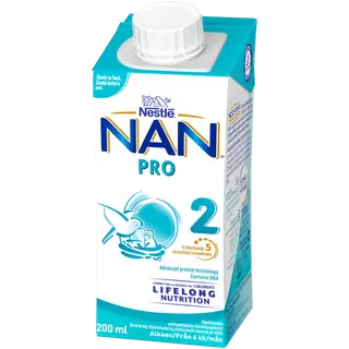 Nestle Nan Pro 2 piimapõhine võõrutussegu 200ml