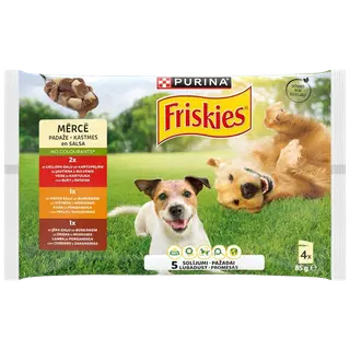 Friskies koeraeine einevalik liha 4x85g