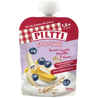 Piltti Smuuti jog-mustika-ban-kaera 150g