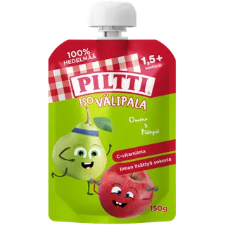 Piltti õuna-pirni 1,5a+ 150g