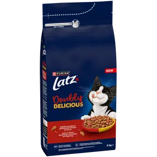 Latz Doubly Delicious veise&kanaga kuivtoit kassidele 2kg