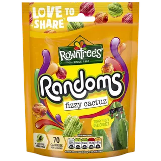 Rowntrees Randoms kummikommid Fizzy Cactus 130g