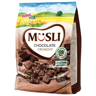 Müsli 3-šokolaadiga BONA VITA 375g