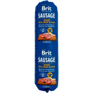 Brit Premium Sport koeravorst veiseliha ja kalaga 800g