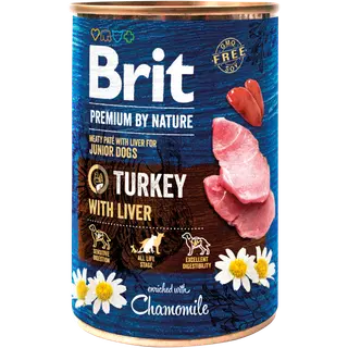 Brit kalkuni ja maksaga konserv kutsikatele 400g