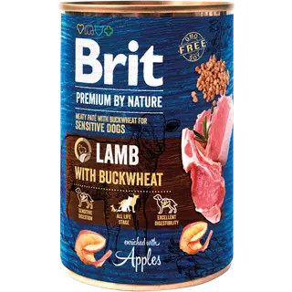 Brit PbN koerteeine lamba ja tatraga 400g