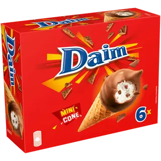 Daimi jäätis 6 tk  336 g / 510 ml