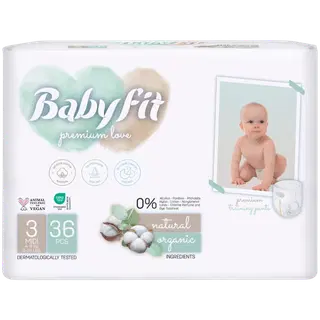 BABYFIT Midi-36tk püksmähkmed nr 3