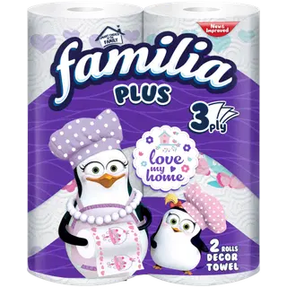 Familia paberrätik 3-kihiline 2tk