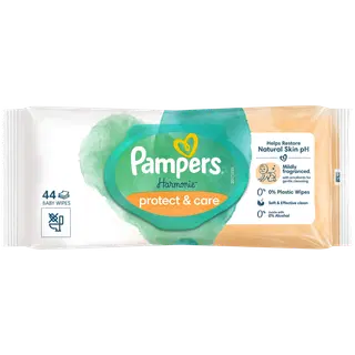 Pampers Harmonie Protect&Care niisked salvrätikud 44tk
