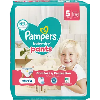Pampers Baby Dry püksmähkmed S5, 11-17kg, 37 tk