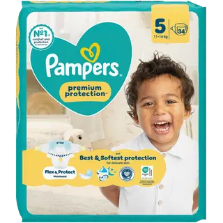 PAMPERS PREM teipmähkmed 5 11-16KG 34tk