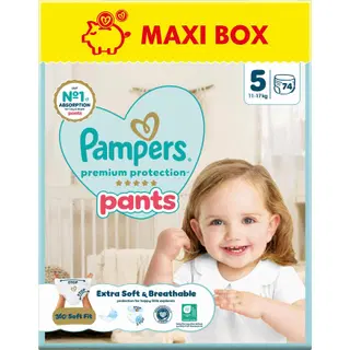 Pampers püksmähkmed S5 Maxi, 11-17kg, 74 tk