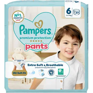 PAMPERS PREM püksmähkmed 6 13-19KG 27tk