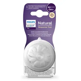 Avent Natural 3.0 pudelilutt, sünnist alates, 2 tk