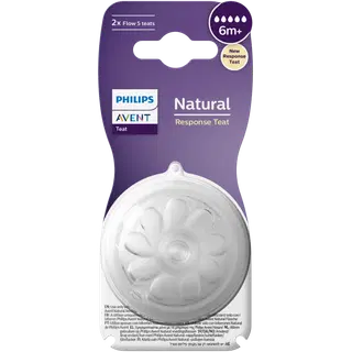 Avent Natural 3.0 pudelilutt, alates 6-elukuust, 2 tk