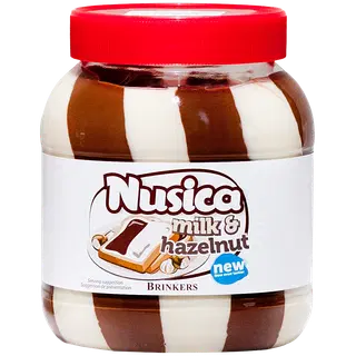 Nusica duo piima-metspähklikreem, 750g