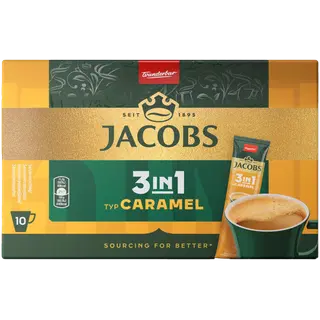Jacobs Inst 3in1 caramel 10 x 16,9 g