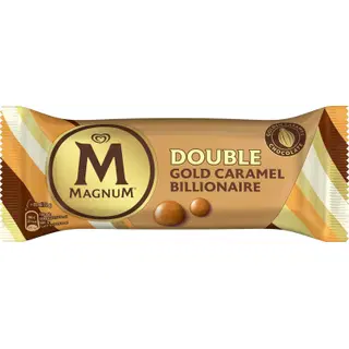 Küpsisemaitseline jäätis pekanipähklimaitselise jäätise keeru ja soolakaramelli kastmega, MAGNUM, 71 g