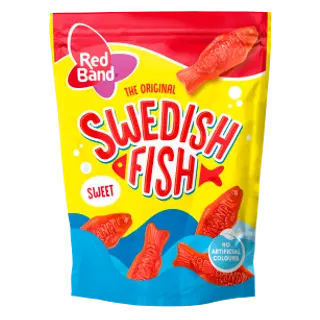 RED BAND SWEDISH FISH 100G