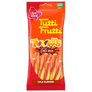 Kummikommid Red Band Tutti Frutti Twists 100g