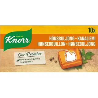 Knorr kanapuljongi kuubikud, 10 x 10 g