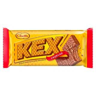 Täidetud vahvel piimašokolaadis KEX, 60g