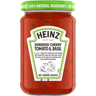 Heinz basiiliku ja poolkuivatatud kirsstomatitega maitsestatud pastakaste 350 g