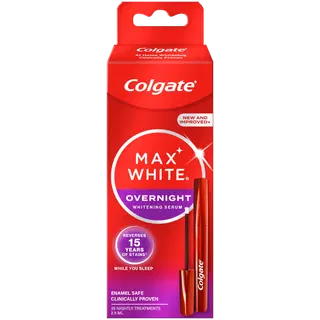 Valgenduspliiats Colgate Max White ööseks