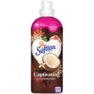 Pesuloputusvahend Softlan Coconut&White Flowers 850ml