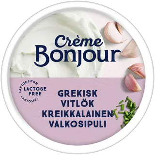 Crème Bonjour kreekapärane laktoosivaba leivamääre küüslauguga, 100 g
