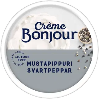 Creme Bonjour laktoosivaba leivamääre musta pipraga, 200 g