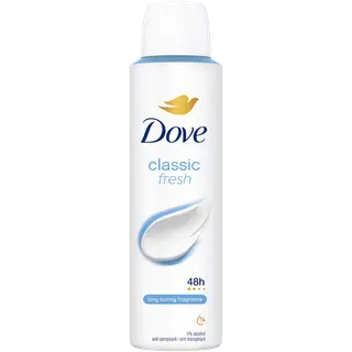 Spreideodorant Dove Classic Fresh 150ml