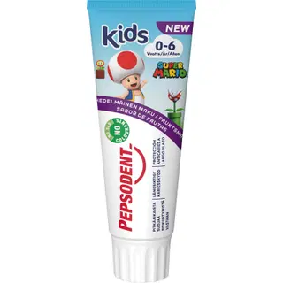 Pepsodent hambapasta Super Mario Kids 0-6a 75ml