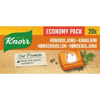 Knorr kanapuljongikuubikud 20 × 10 g
